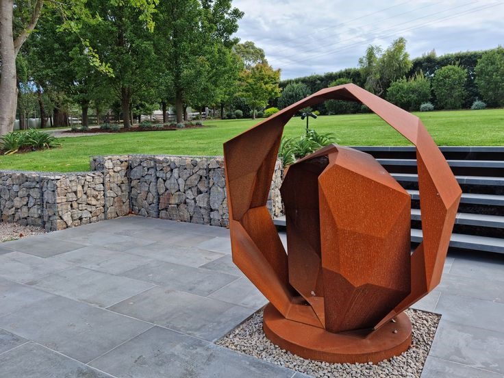 sculpture métallique