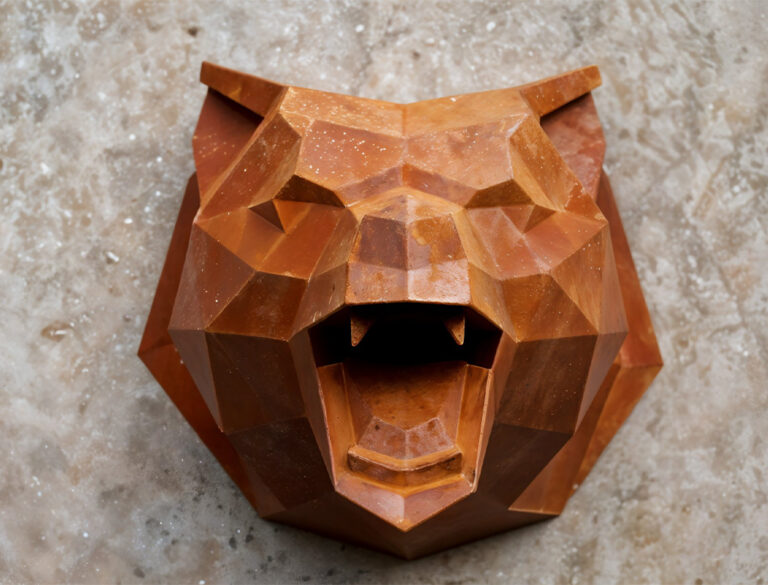 Sculptures Animales en Polygone : Un Art Contemporain en Acier Corten