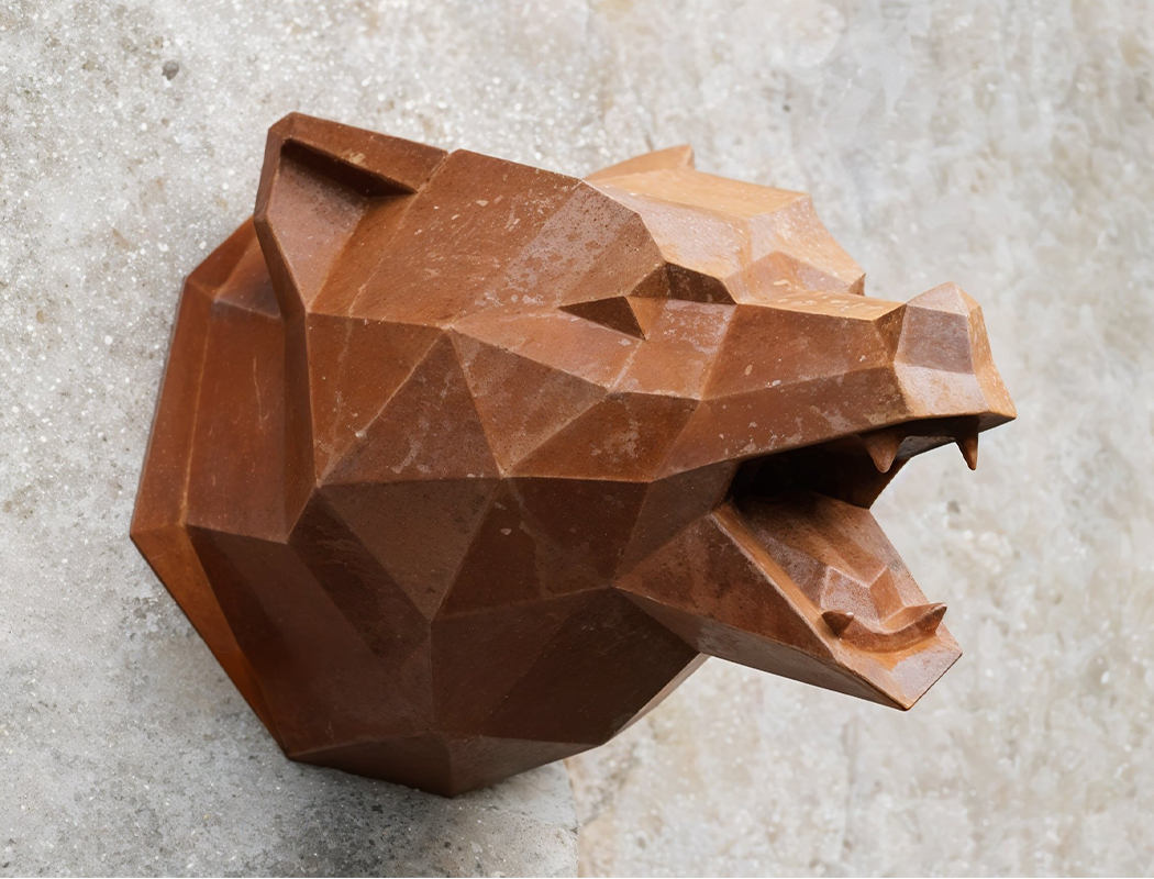 sculpture métallique