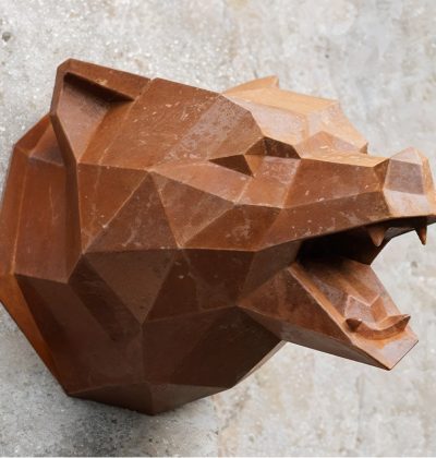 sculpture métallique